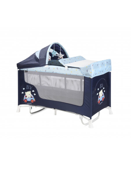 Patut SAN REMO 2 niveluri si balansoar, Blue Bear,10080092072