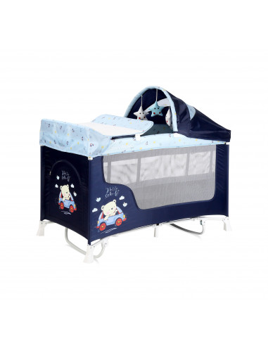 Patut SAN REMO 2 niveluri si balansoar, Blue Bear,10080092072