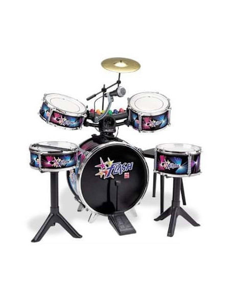 Set tobe (baterie) FLASH, cu lumini si microfon,RG619