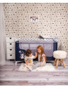 Patut pliabil SAN REMO, 2 nivele, Beige Elephant,10080522071