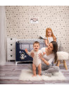 Patut pliabil SAN REMO, 2 nivele, Beige Elephant,10080522071