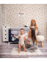 Patut pliabil SAN REMO, 2 nivele, Beige Elephant,10080522071