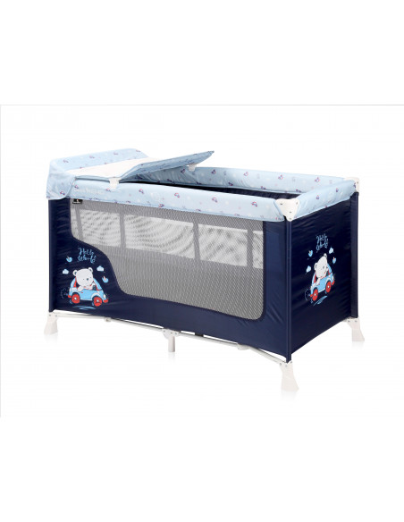 Patut pliabil SAN REMO, 2 nivele, Blue Bear,10080522072