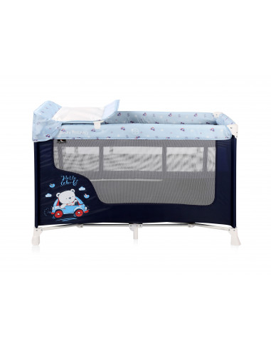 Patut pliabil SAN REMO, 2 nivele, Blue Bear,10080522072