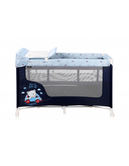 Patut pliabil SAN REMO, 2 nivele, Blue Bear,10080522072