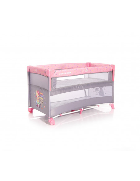 Patut pliabil, Up and Down, laterala culisanta, Pink