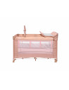 Patut pliabil Torino Plus, 2 nivele cu accesorii, Misty