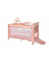 Patut pliabil Torino Plus, 2 nivele cu accesorii, Misty