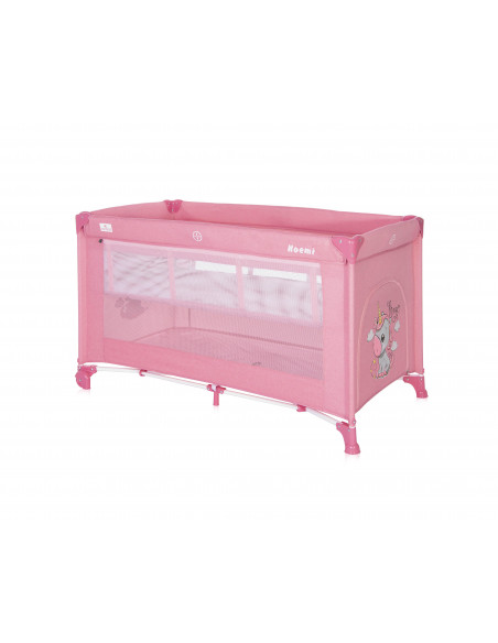 Patut pliabil Noemi, 2 nivele, Rose Velvet,10080552151