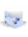 Set de lenjerie pat 3 piese, Bear & Car Blue,20800014601