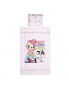 Set de lenjerie pat 3 piese, Pink,20800014001