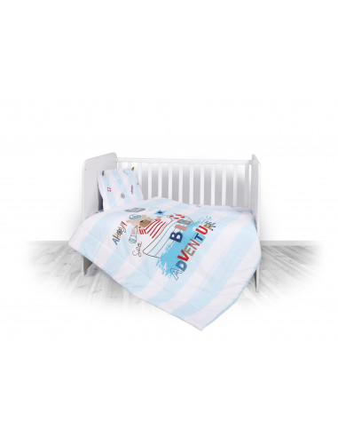 Set de lenjerie pat 3 piese, Blue,20800013901