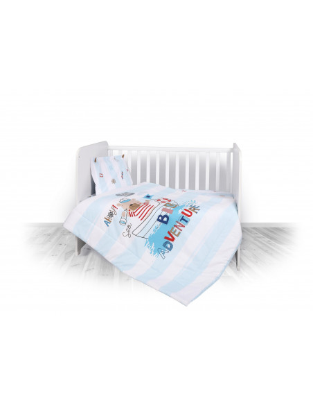 Set de lenjerie pat 3 piese, Blue,20800013901