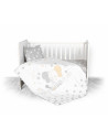 Set de lenjerie pat 3 piese, Grey Elephant,20800014701