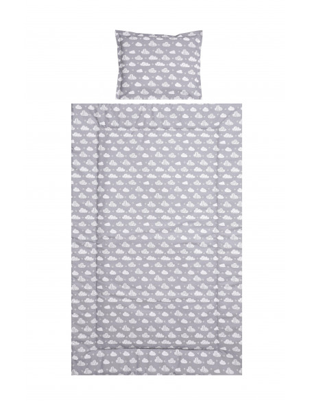 Set de lenjerie pat 3 piese, Grey Clouds,20800014901