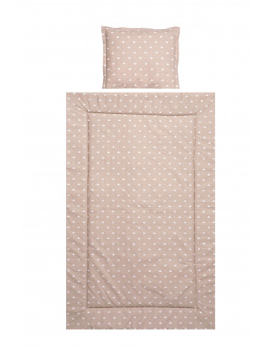 Set de lenjerie pat 3 piese, Latte Crowns,20800014801