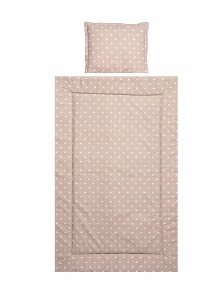 Set de lenjerie pat 3 piese, Latte Crowns,20800014801