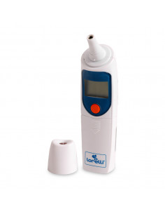 Termometru cu senzor infrarosu, pentru ureche si frunte, suport 2