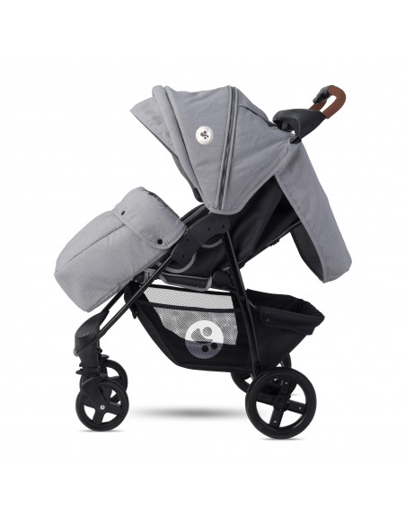 CARUCIOR DAISY cu acoperitoare pentru picioare, Grey,10021412123