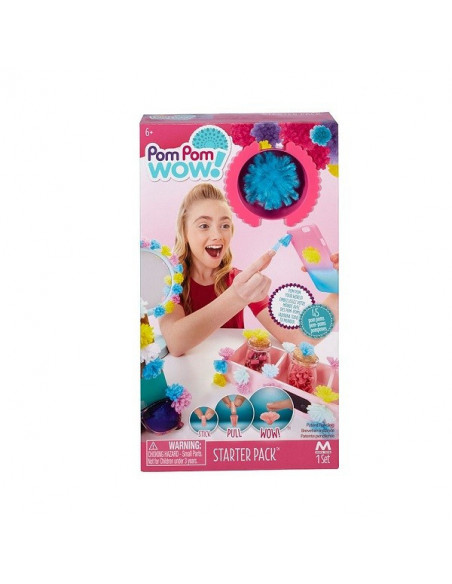 Set Creatie Basic Pom Pom 45 Buc Maya Toys Set Creatie Basic Pom Pom 45 Buc Maya Toys