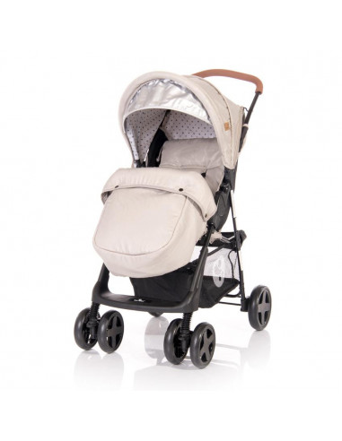 CARUCIOR TERRA cu acoperitoare pentru picioare, Beige