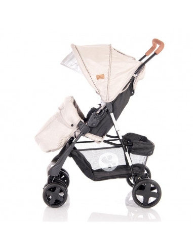 CARUCIOR TERRA cu acoperitoare pentru picioare, Beige