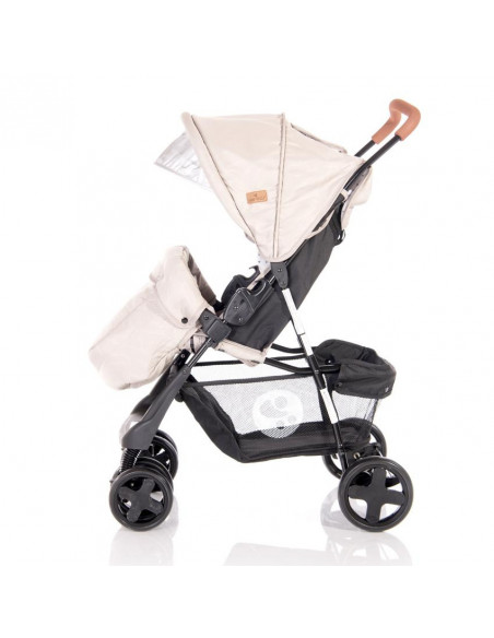 CARUCIOR TERRA cu acoperitoare pentru picioare, Beige