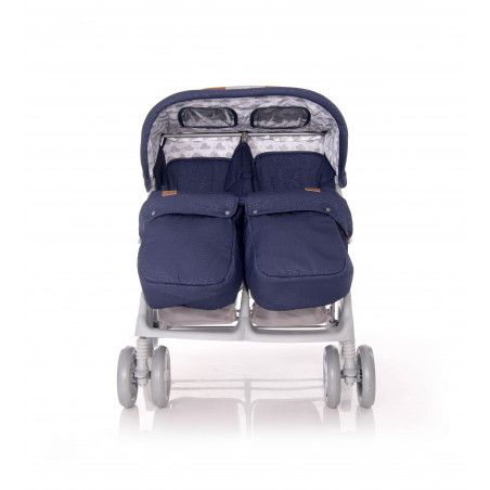 CARUCIOR PENTRU GEMENI TWIN, Dark Blue Clouds,10020072091