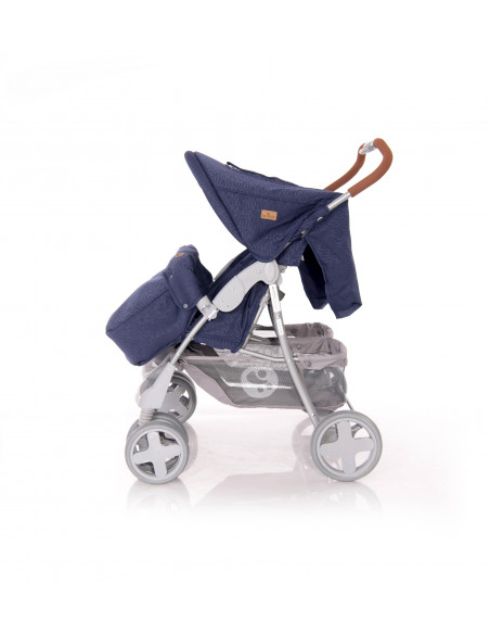 CARUCIOR PENTRU GEMENI TWIN, Dark Blue Clouds,10020072091