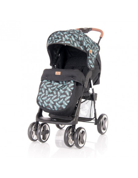 Carucior sport Ines cu husa de picioare, Black