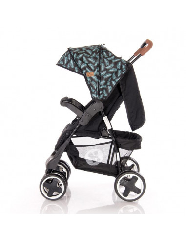 Carucior sport Ines cu husa de picioare, Black