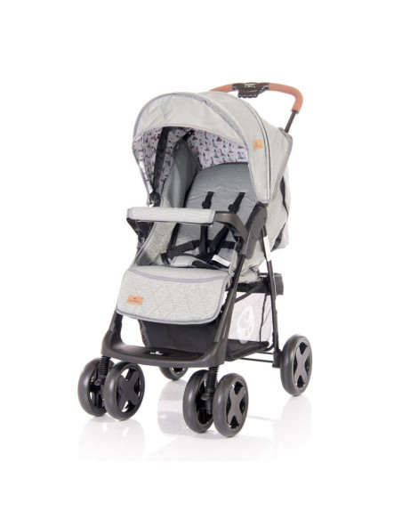 Carucior sport Ines cu husa de picioare, Dark Grey,10021532086