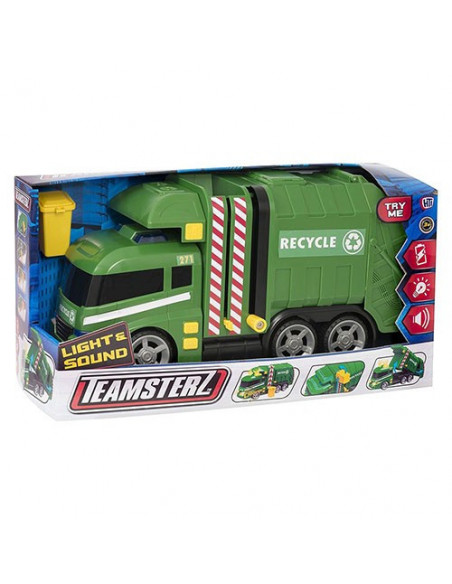 Masina de gunoi cu lumini si sunet Garbage Truck,NR1416391
