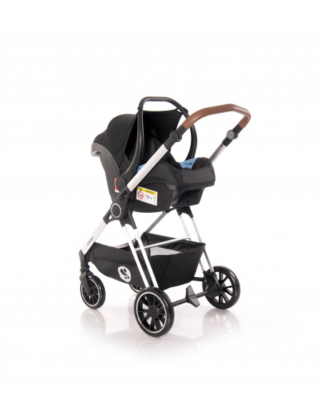 Carucior Set 3 in 1, Angel, cadru din aluminiu Carucior Set 3 in 1, Angel, cadru din aluminiu