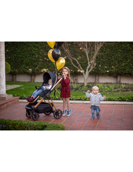 Carucior Set 3 in 1, Angel, cadru din aluminiu Carucior Set 3 in 1, Angel, cadru din aluminiu