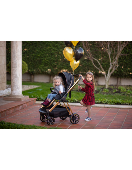 Carucior Set 3 in 1, Angel, cadru din aluminiu Carucior Set 3 in 1, Angel, cadru din aluminiu