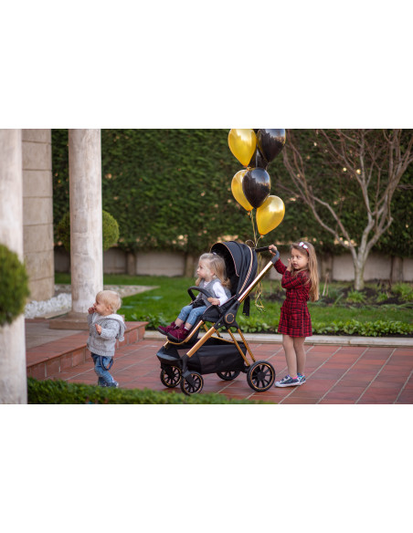Carucior Set 3 in 1, Angel, cadru din aluminiu Carucior Set 3 in 1, Angel, cadru din aluminiu