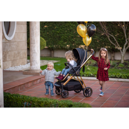 Carucior Set 3 in 1, Angel, cadru din aluminiu Carucior Set 3 in 1, Angel, cadru din aluminiu
