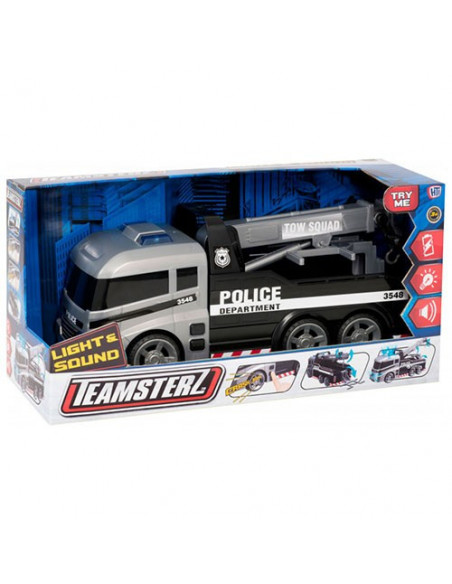 Masina de tractare cu lumini si sunete Police Tow