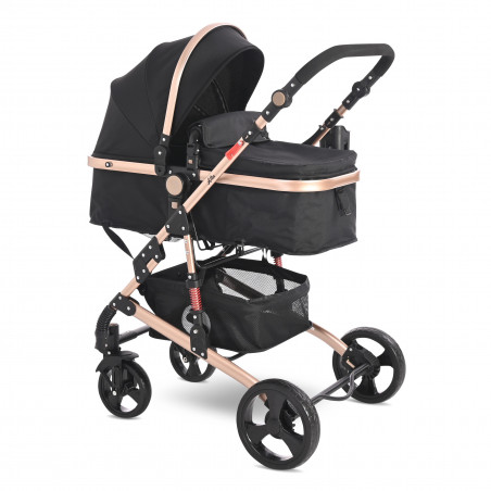 Carucior Set Alba Classic, cos auto inclus, Black,10021662106