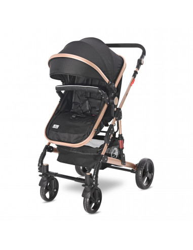 Carucior Set Alba Classic, cos auto inclus, Black,10021662106