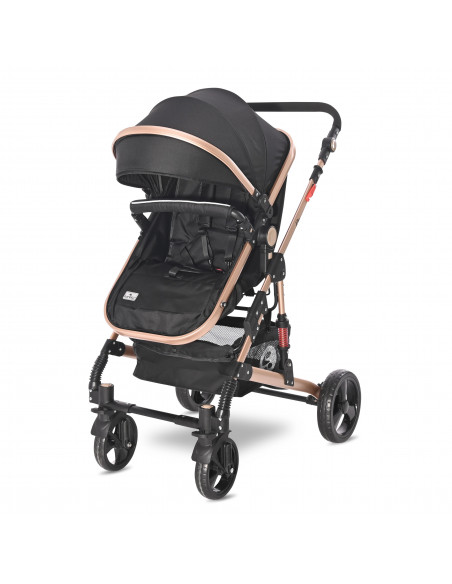 Carucior Set Alba Classic, cos auto inclus, Black,10021662106