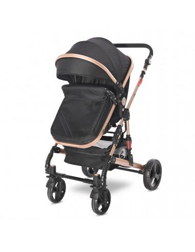 Carucior Set Alba Classic, cos auto inclus, Black,10021662106