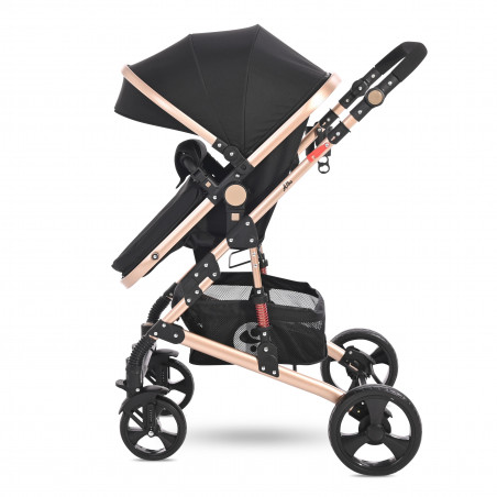 Carucior Set Alba Classic, cos auto inclus, Black,10021662106