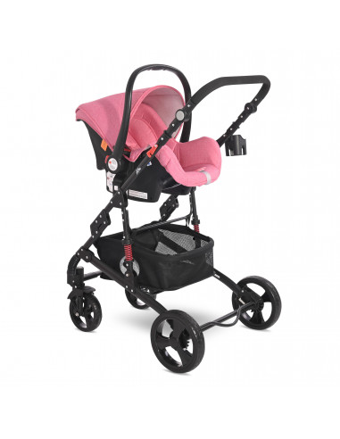 Carucior Set Alba Classic, cos auto inclus, Candy