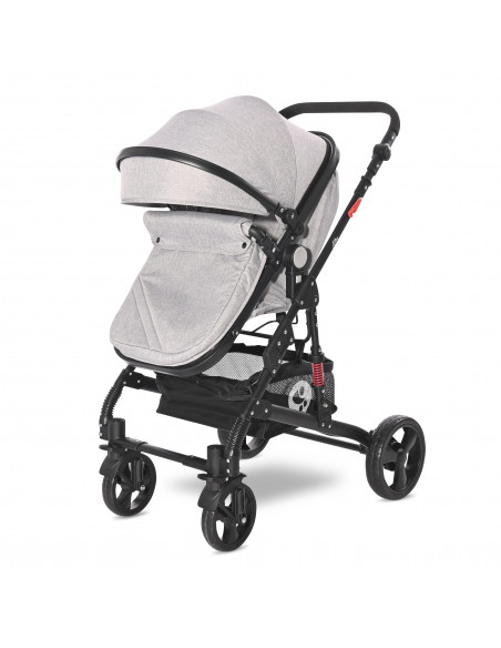 Carucior Set Alba Classic, cos auto inclus, Grey,10021662110