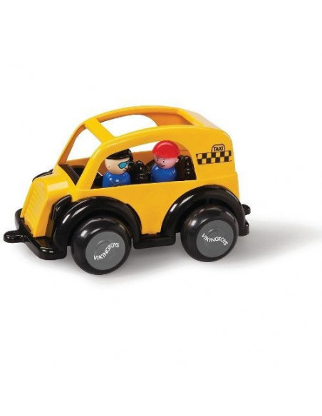 Masina Taxi cu 2 figurine - Jumbo,VK81265