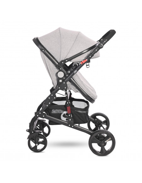Carucior Set Alba Classic, cos auto inclus, Grey,10021662110