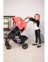 Carucior sport Daisy Basic, cu husa de picioare, Black & Ginger