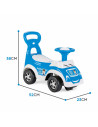 Masina de impins fara pedale Woopie 3 in 1, albastru,30944